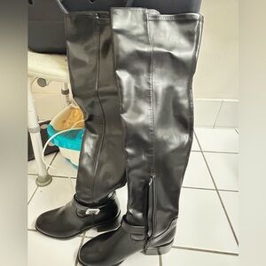 Nordstrom Black Heeled Boots